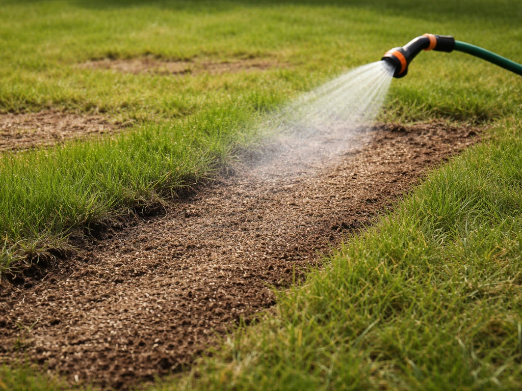 Gras bijzaaien na droogte: stappenplan en waterstrategie