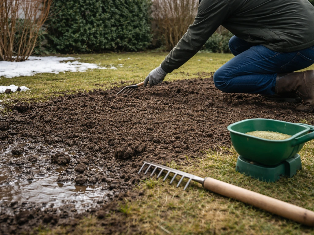 Gras zaaien met sneeuw: wanneer starten en stappenplan