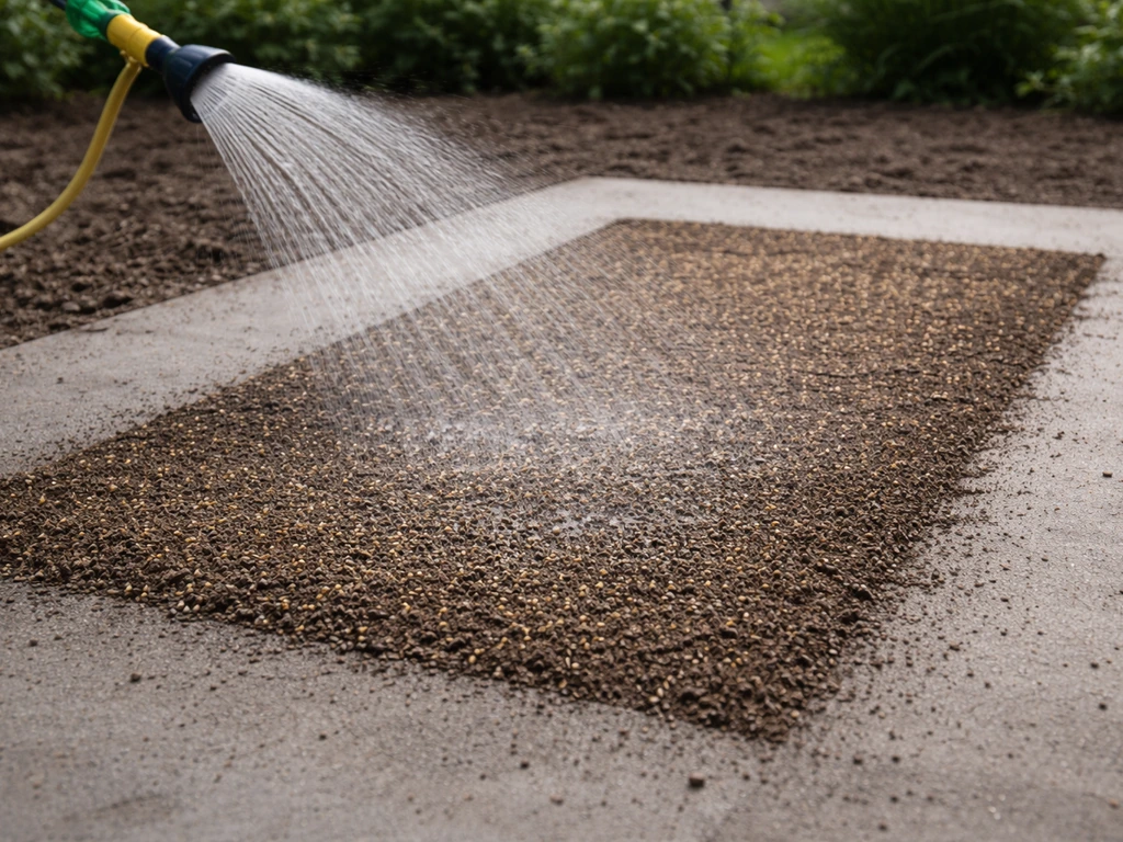 Nazorg in de tuin: sproeien direct na het zaaien, vochtige toplaag zonder verspoeling